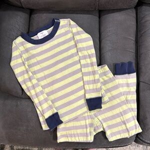 Hanna Andersson striped pajamas size 4